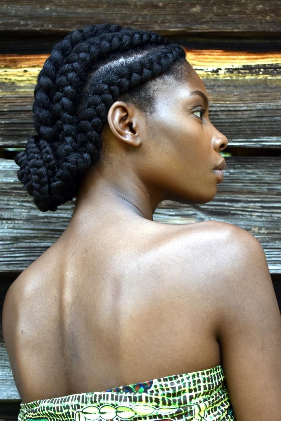 Cornrow Side Bun — The Art of Pejah