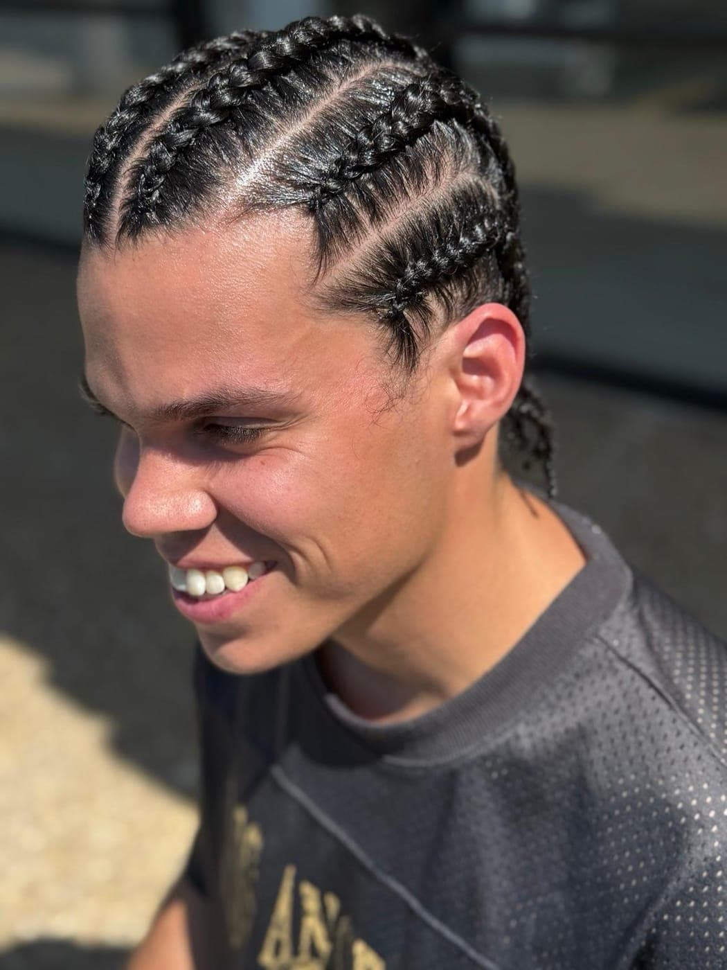Men’s Cornrows by Pejah Braiding