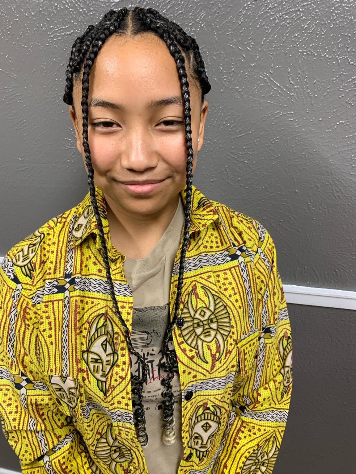 Knotless Braids at Pejah Braiding Arlington TX
