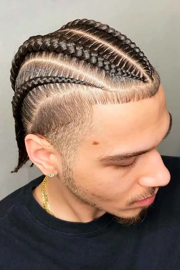 Men's Braids at Pejah Braiding Arlington TX
